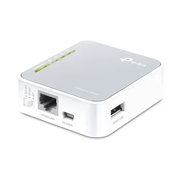 TP-Link bežični prijenosni N 3G/4G usmjerivač (Router) 150Mbps (2.4GHz), 802.11n/g/b, USB2.0 za 3G/4G modem, interna antena