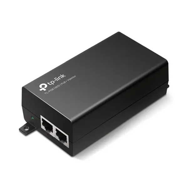 TP-Link PoE+ Injector Adapter, 1×Gbit PoE Port, 1×Gbit Non-PoE Port, 802.3at/af, Data+Power po istom kablu, do 100m, plastično kućište