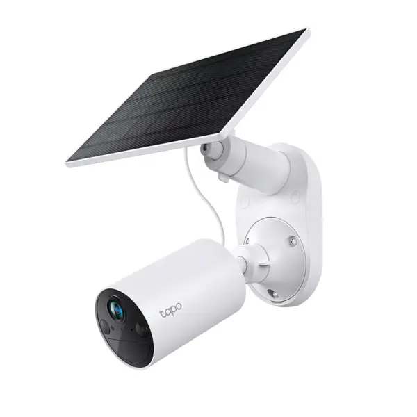 TP-LINK Smart Wire-Free Security Camera and Solar Panel, 6400 mAh battery