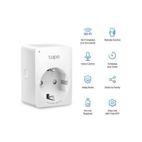 TP-Link Tapo P100 Mini Smart Wi-Fi Alexa &amp; Google