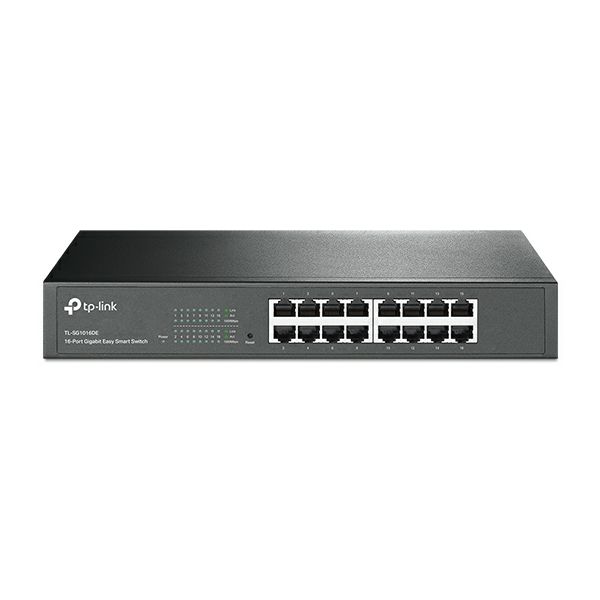 TP-Link TL-SG1016DE, 16-port GbE switch, metalno