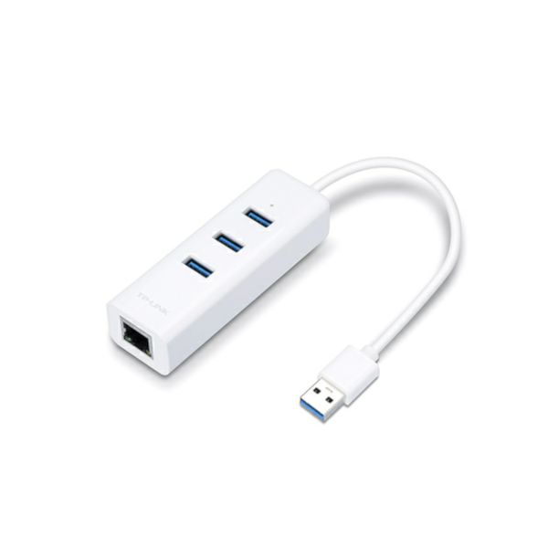TP-Link USB 3.0 Gbit Ethernet Adapter &amp; 3x USB hub