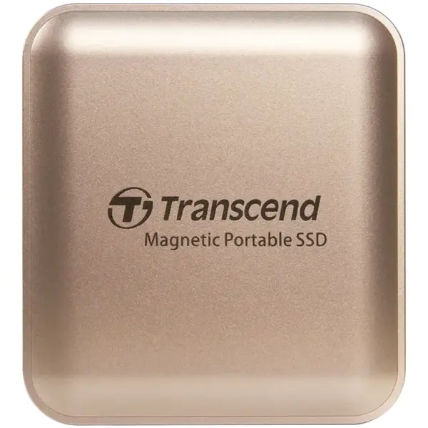 Transcend 2TB, External SSD, ESD420G, USB 20Gbps, Type C,Magsafe,Gold