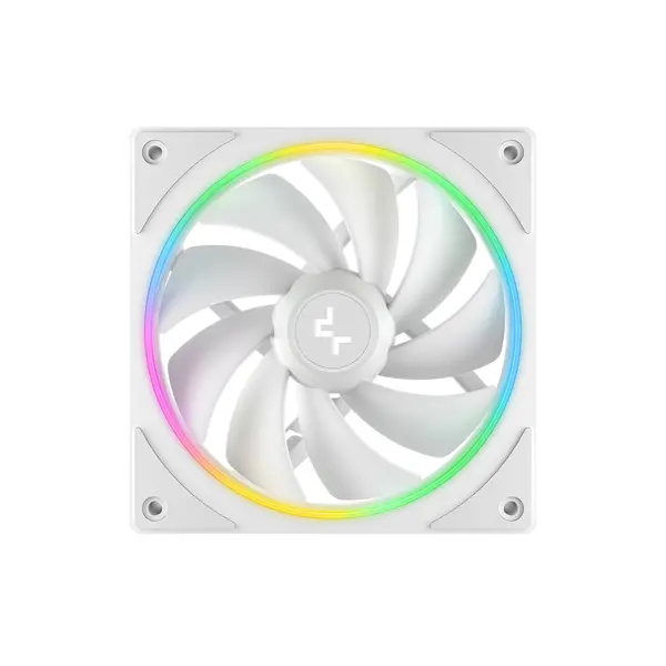 Ventilator za ohišje DeepCool FL12 SE 3-IN-1 WH ARGB PWM 120mm, 3 Pack, bel