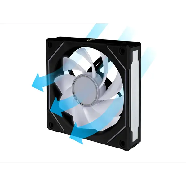 Ventilator za ohišje Lian Li UNI FAN SL-INFINITY 120 Reverse Blade, ARGB PWM 120mm, 3 Pack+Controller, črn