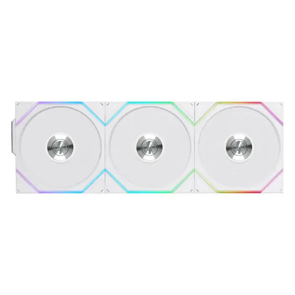 Ventilator za ohišje Lian Li UNI FAN TL Wireless 120 Reverse ARGB PWM 120mm, 3 Pack + Kontroler, bel
