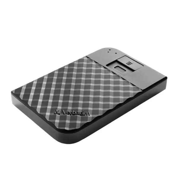 Verbatim 2.5" Fingerprint Secure Portable 2TB HDD, USB3.1 Gen1, AES 256-bit hardware enkripcija, zaštita pristupa otiskom prsta