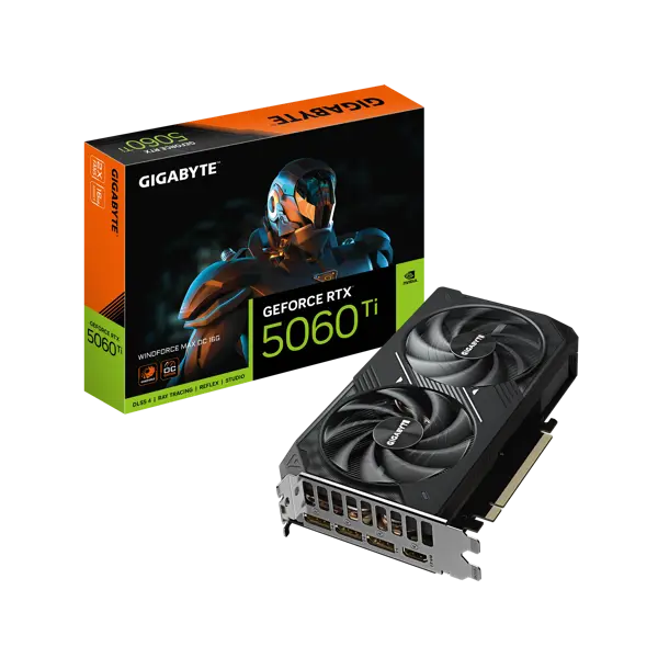 Gigabyte WINDFORCE MAX - OC Edition - graphics card - GeForce RTX 5060 Ti - 16 GB