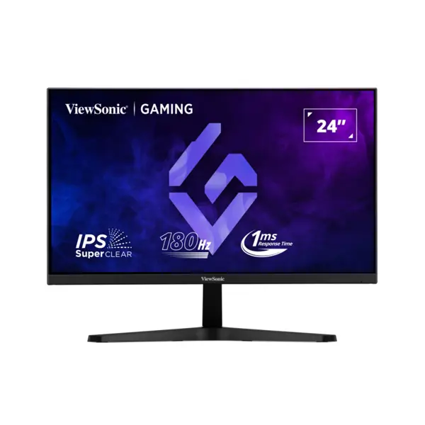 ViewSonic Monitor VX24G1-HD, 24” 1920x1080, IPS, 180Hz-1ms, 2xHDMI, DP, HDR10