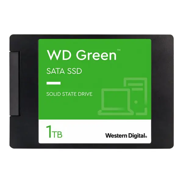 WD Green SATA 1TB SSD 2.5inch cased