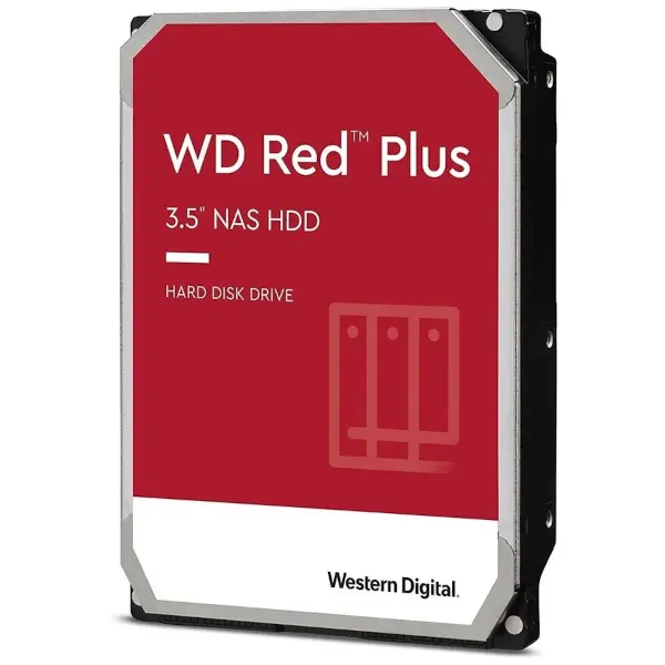 WD Red Plus WD20EFPX 2TB, 3,5", 64MB, 5400 rpm