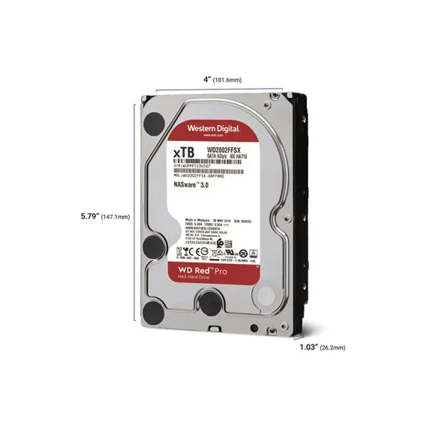 WD Red Pro 16TB 6Gb/s SATA HDD