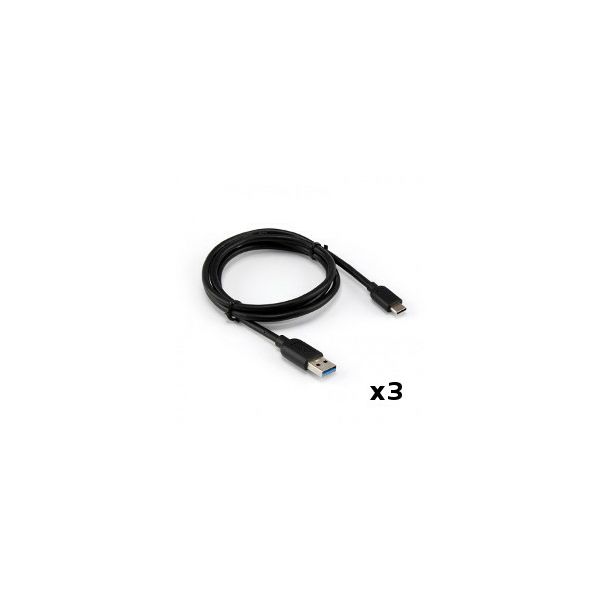 SBOX kabel USB 3.0 - USB tip C, 3 kom