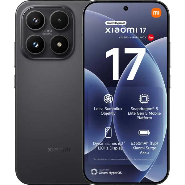 Xiaomi 17 Ultra 16/512GB 5G Black EU